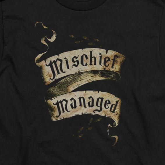 Youth Harry Potter Mischief Managed T-Shirt | Blue Culture Tees