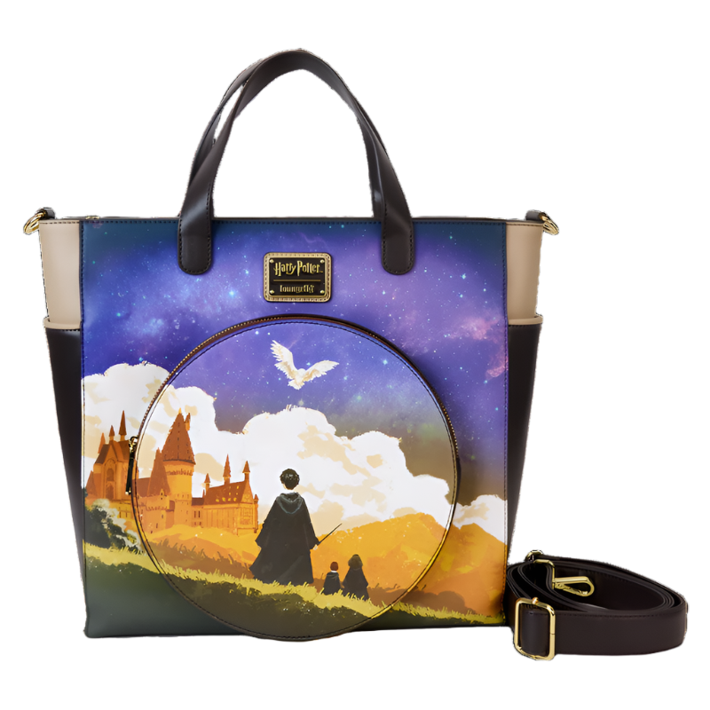 Loungefly Harry Potter Convertible Backpack Tote Bag | Blue Culture Tees