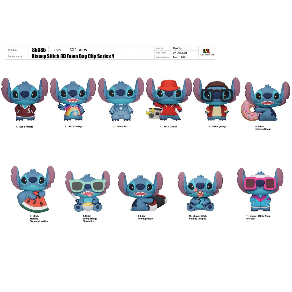 Lilo & Stitch Mystery Minis Mini-Figure Random 4-Pack