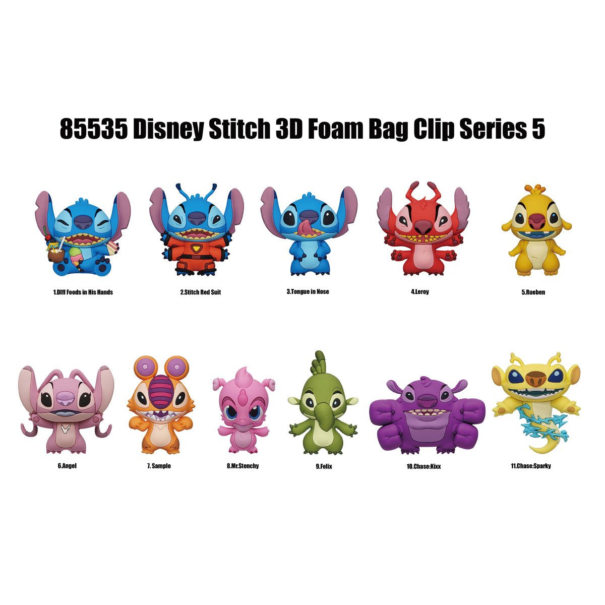 Dragon Ball Z Characters Series 5 Blind Bag Figural Bag Clip