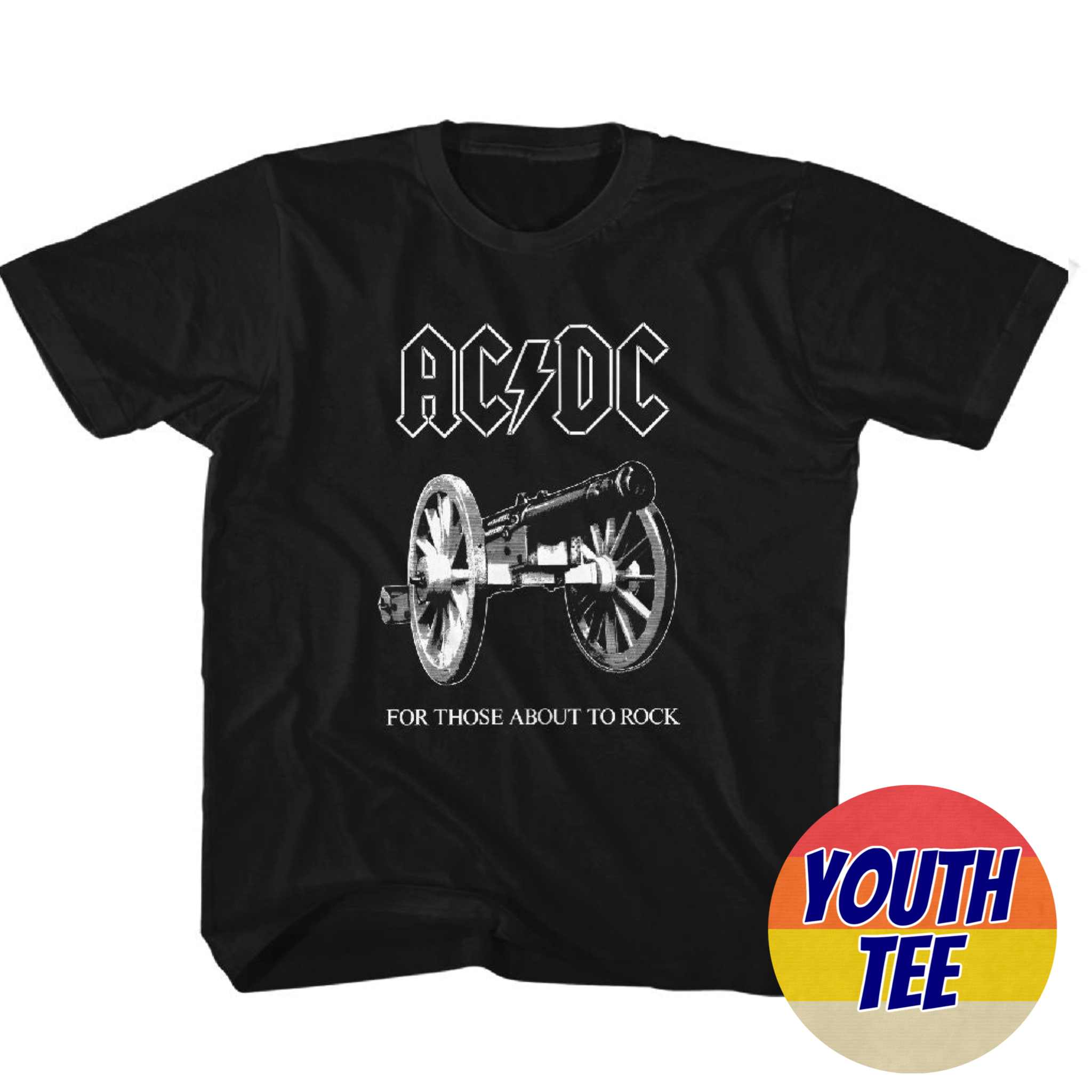 Youth AC/DC About To Rock T-Shirt