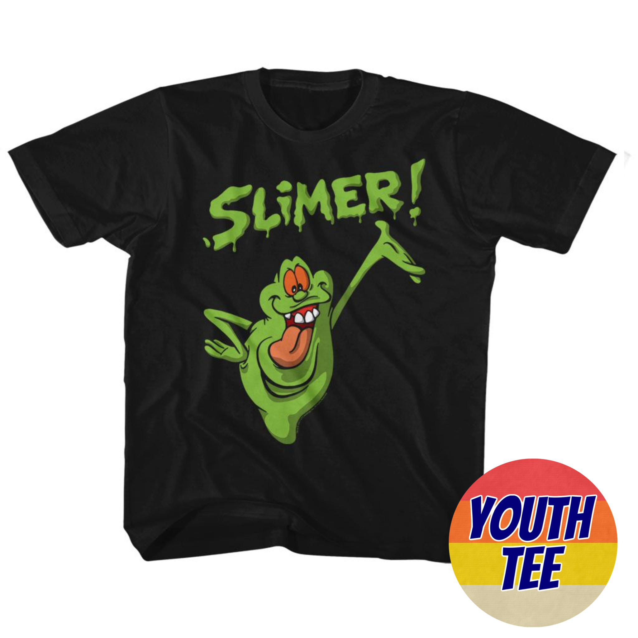 Youth The Real Ghostbusters Slimer 2 T-Shirt