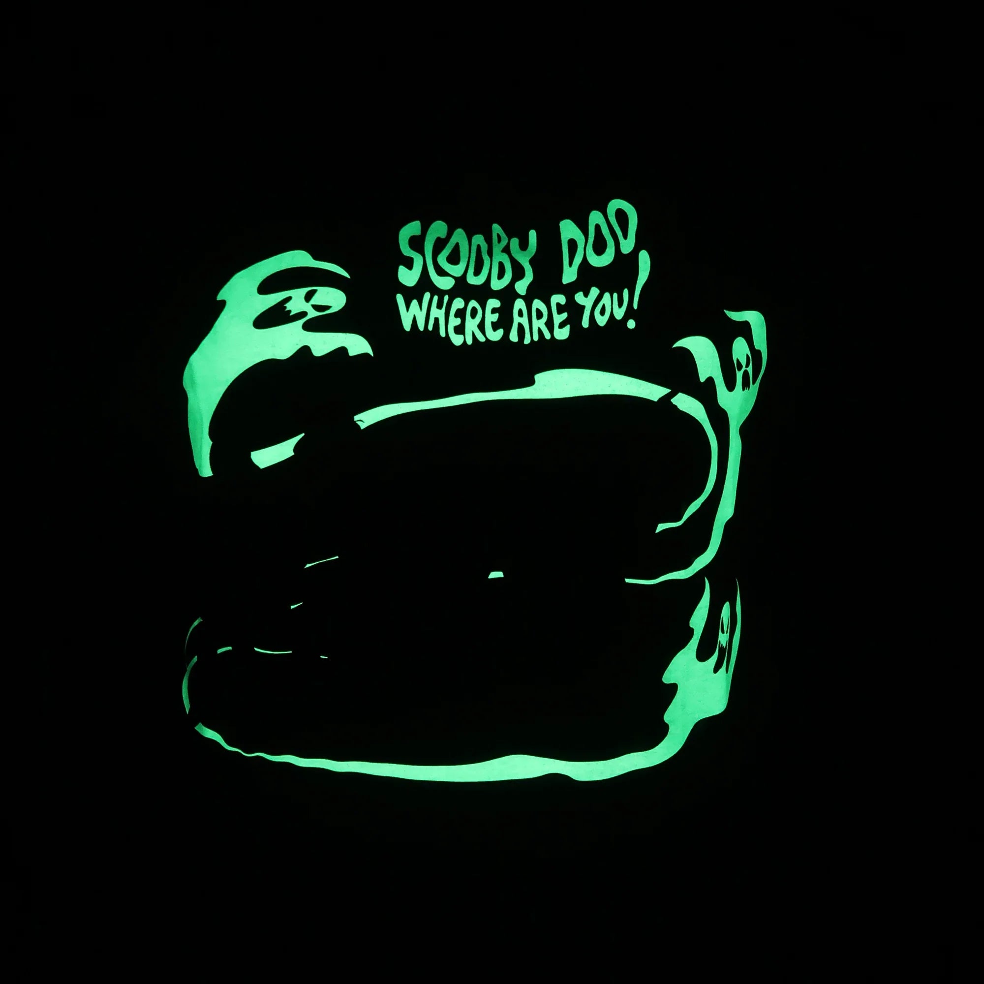 Cakeworthy Scooby-Doo Glow Raglan Unisex Tee