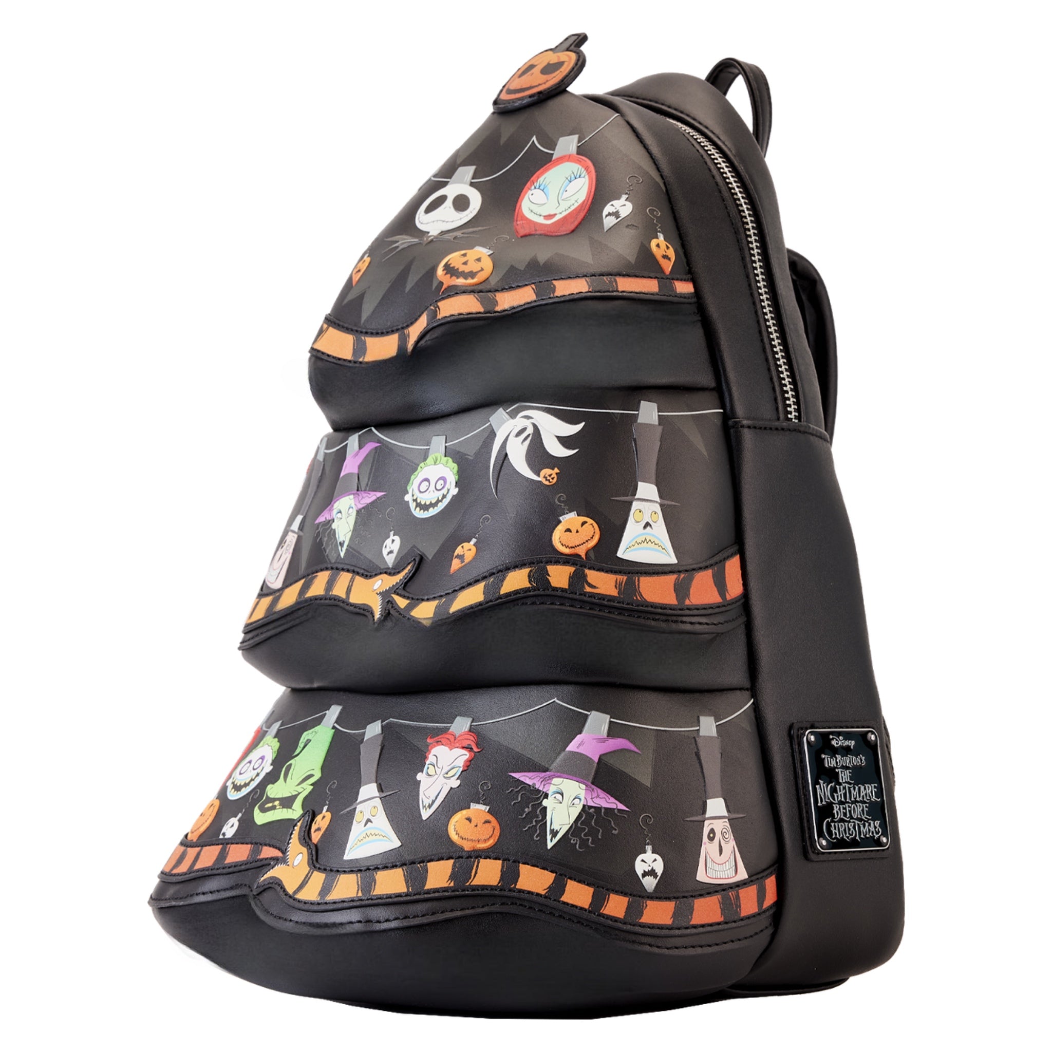 Loungefly Disney Nightmare Before Christmas GITD Christmas Tree Figural Mini Backpack - *PREORDER*