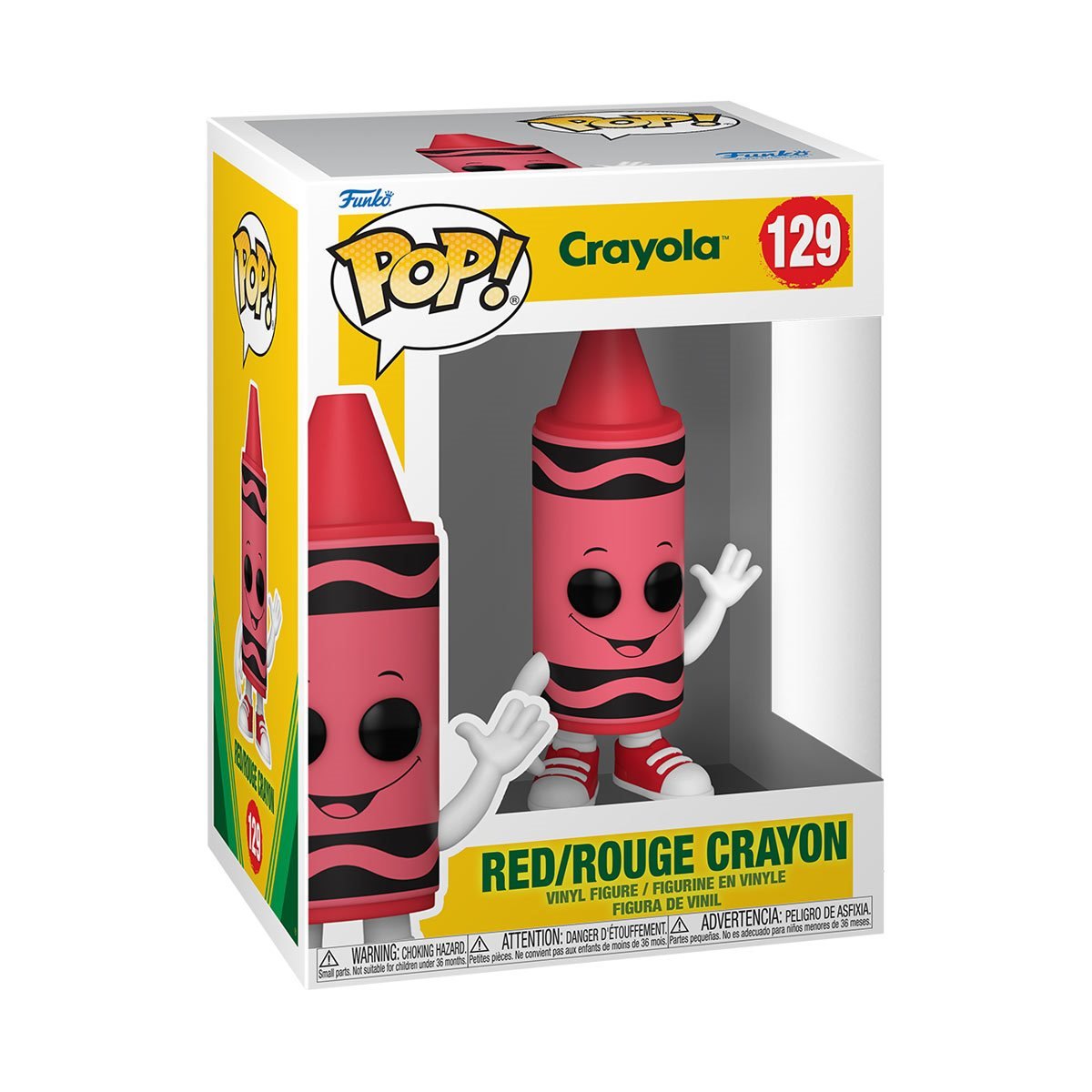 Funko Pop! Crayola Red Crayon Vinyl Figure #129