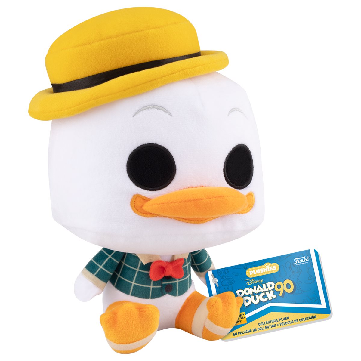 Funko Disney Donald Duck 90th Anniversary Dapper Donald Duck 7-Inch Plush