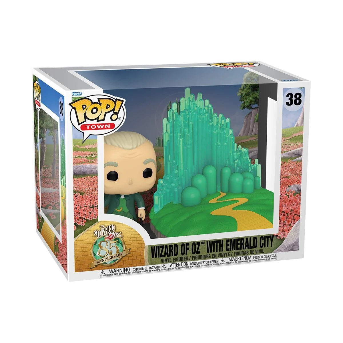 Funko Pop! The Wizard of Oz 85th Anniversary Wizard of Oz with Emerald City Town #38