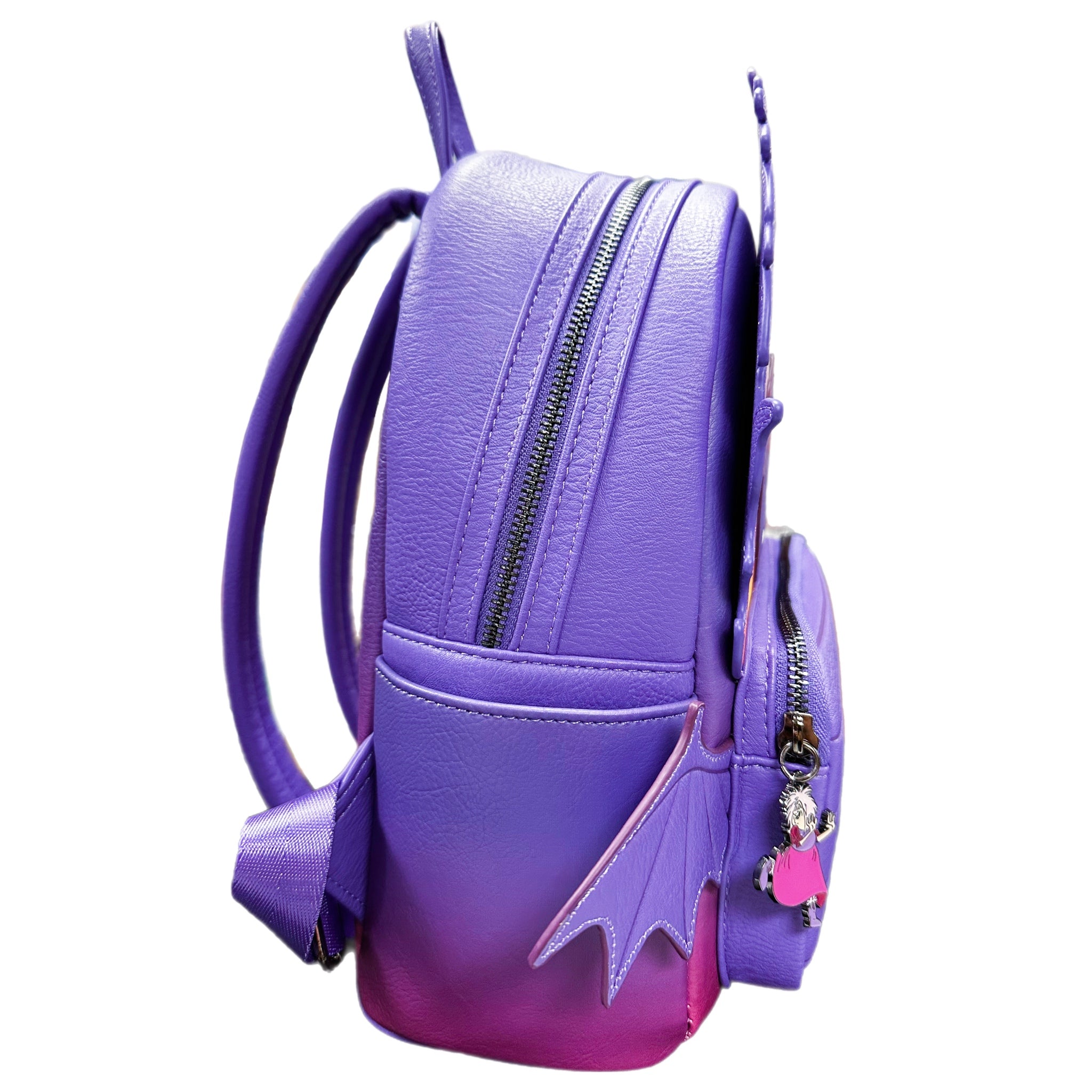 Loungefly Disney Sword In The Stone Mad Madam Mim Dragon Cosplay Mini Backpack