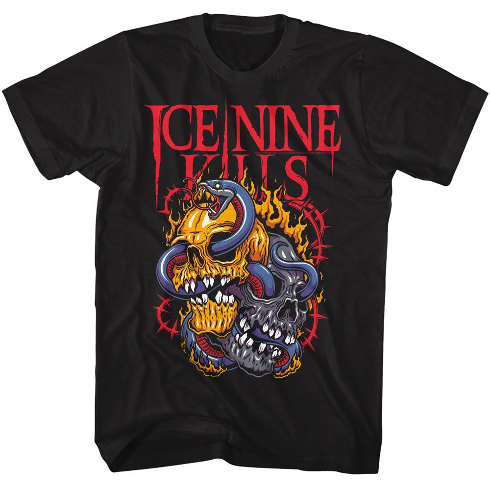 Ice Nine Kills Snake Skulls T-Shirt