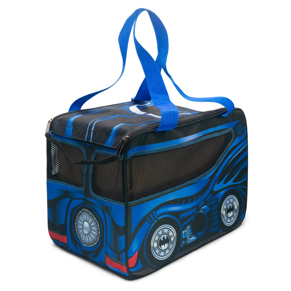 DC Comics Batman Bat Mobile Car Pet Carrier | Blue Culture Tees