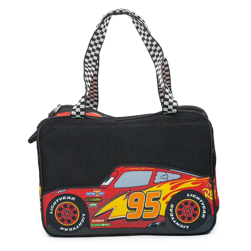 Disney Pixar Cars Lightning McQueen Car Pet Carrier | Blue Culture Tees