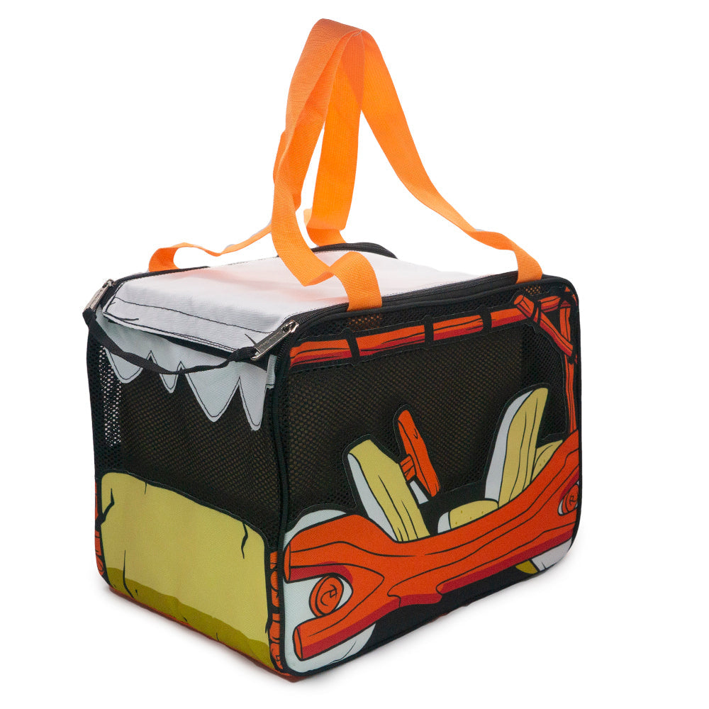 The Flintstones Fred's Flintmobile Car Pet Carrier | Blue Culture Tees