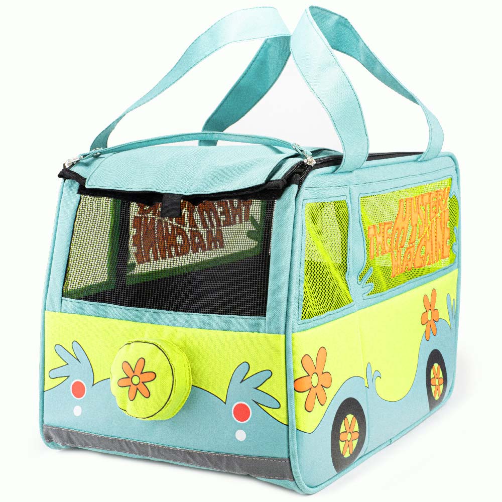 Scooby Doo The Mystery Machine Van Pet Carrier | Blue Culture Tees