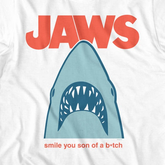 Jaws Minimal Smile SOB T-Shirt