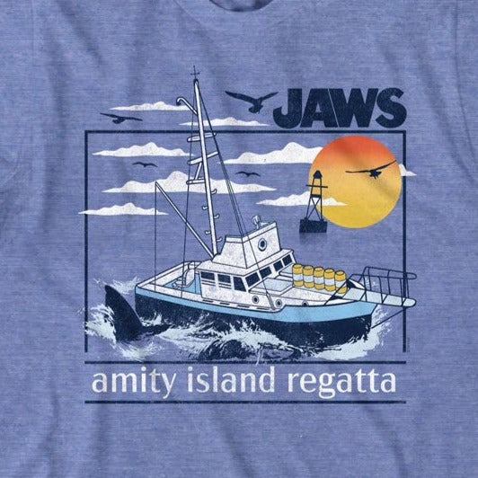 Jaws Amity Island Regatta T-Shirt