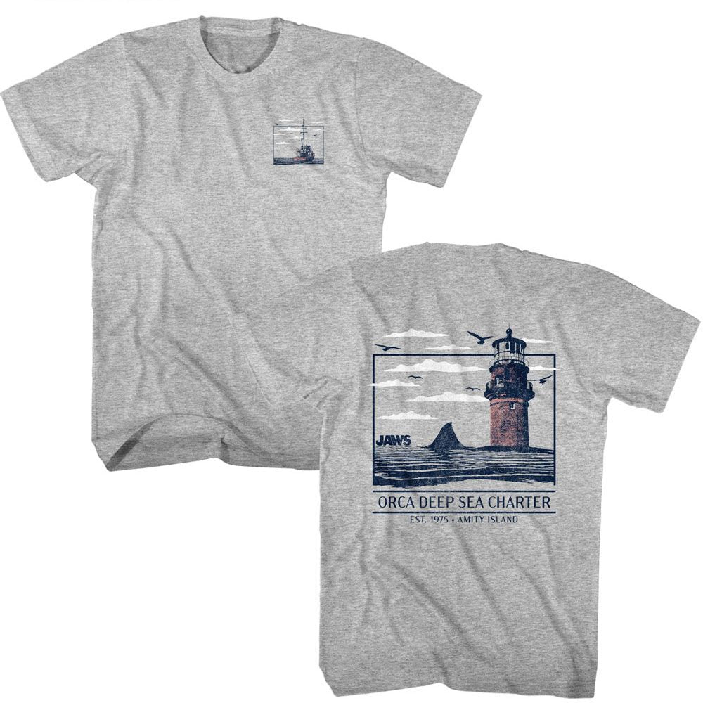 Jaws Orca Deep Sea Charter T-Shirt