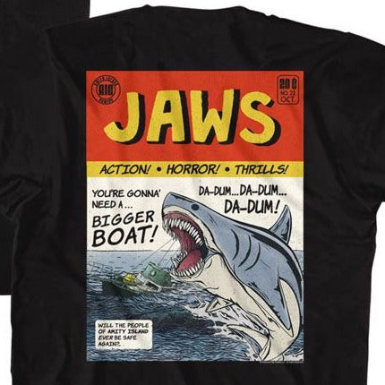 Jaws Comic F&B T-Shirt