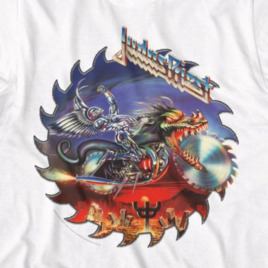 Judas Priest Saw Motorcycle T-Shirt