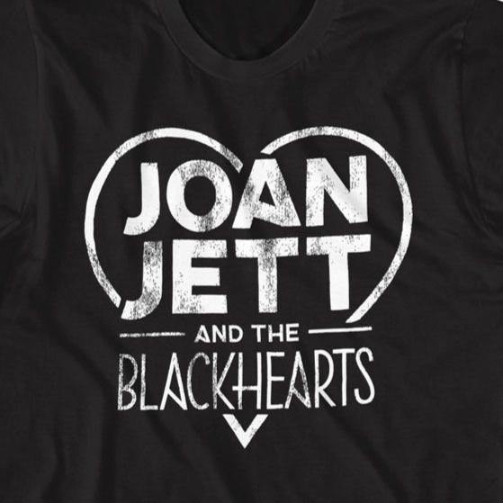 Joan Jett Logo T-Shirt | Blue Culture Tees