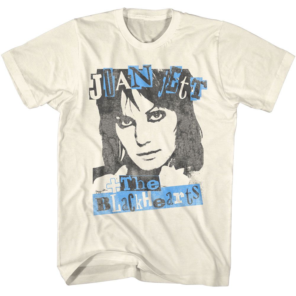 Joan Jett Punk Poster T-Shirt | Blue Culture Tees