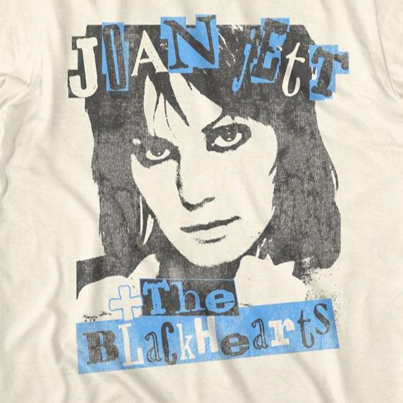 Joan Jett Punk Poster T-Shirt | Blue Culture Tees