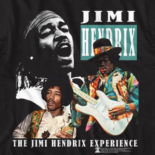 Jimi Hendrix Three Photos T-Shirt