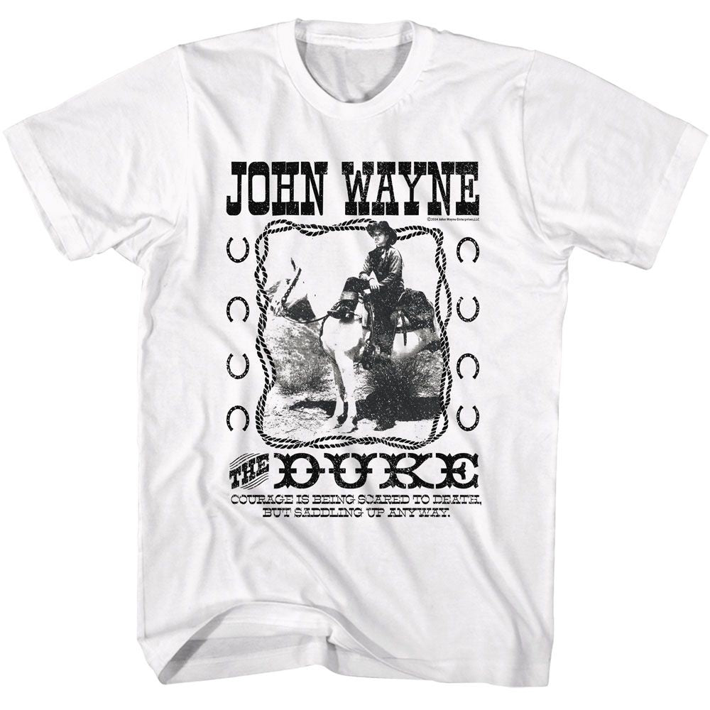 John Wayne Saddle Up Anyway T-Shirt | Blue Culture Tees