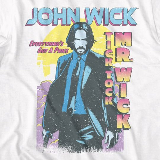 John Wick Tick Tock Mr. Wick Gradient T-Shirt