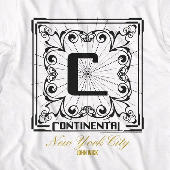 John Wick Continental NYC Square T-Shirt