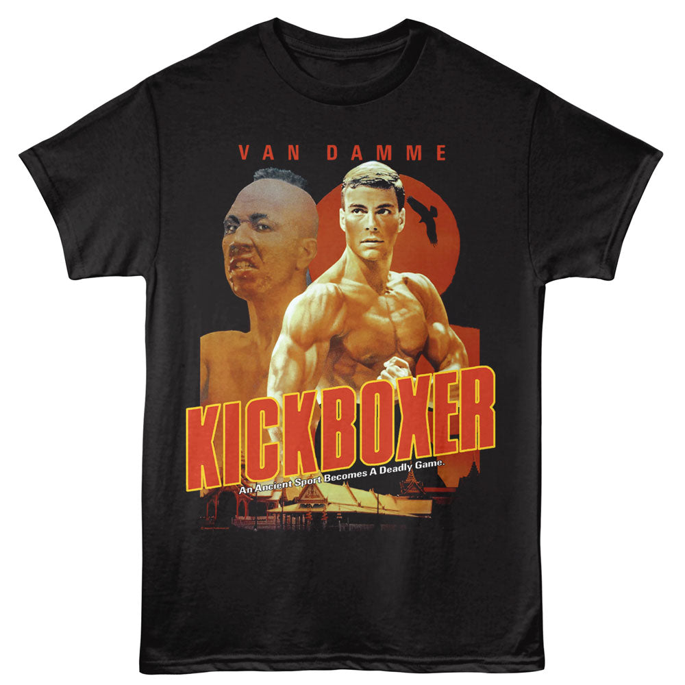 Kickboxer Poster Large Text T-Shirt