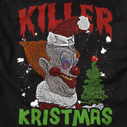 Junior's  Killer Klowns Killer Kristmas T-Shirt
