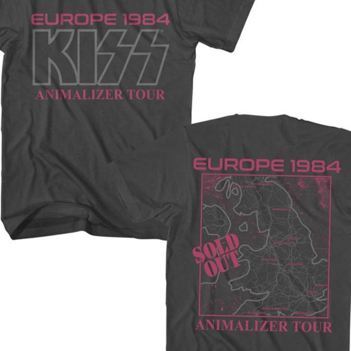 KISS Europe 1984 T-Shirt