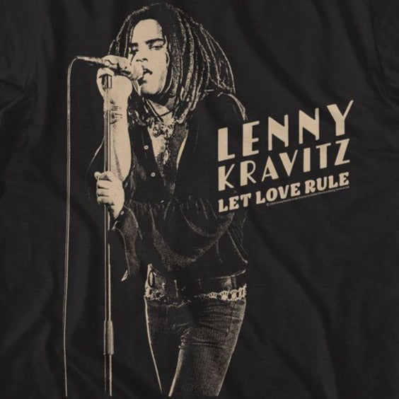 Lenny Kravitz Stark Microphone T-Shirt
