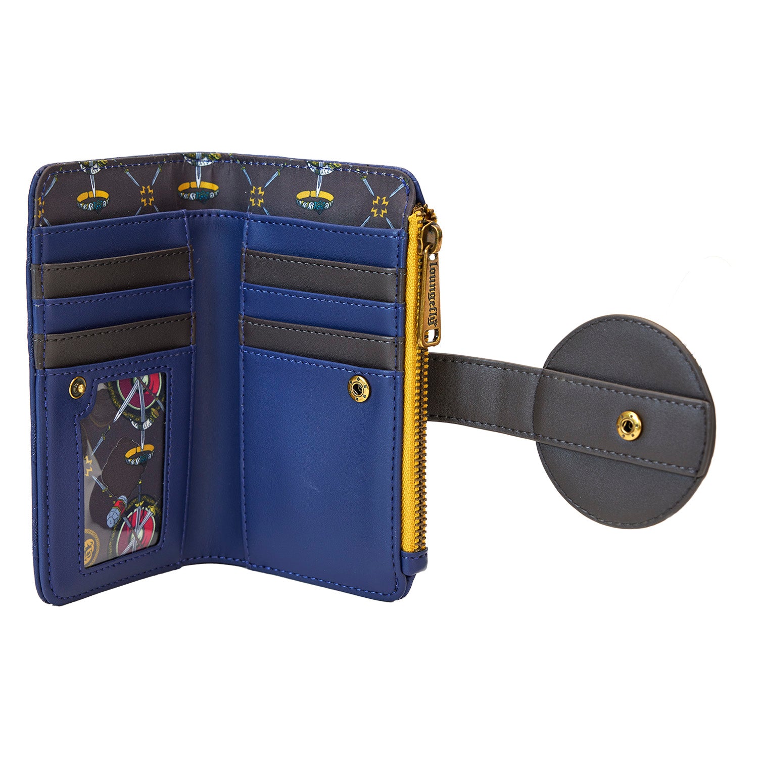 Loungefly Lord of the Rings: The War Of The Rohirrim Flap Wallet | Blue Culture Tees