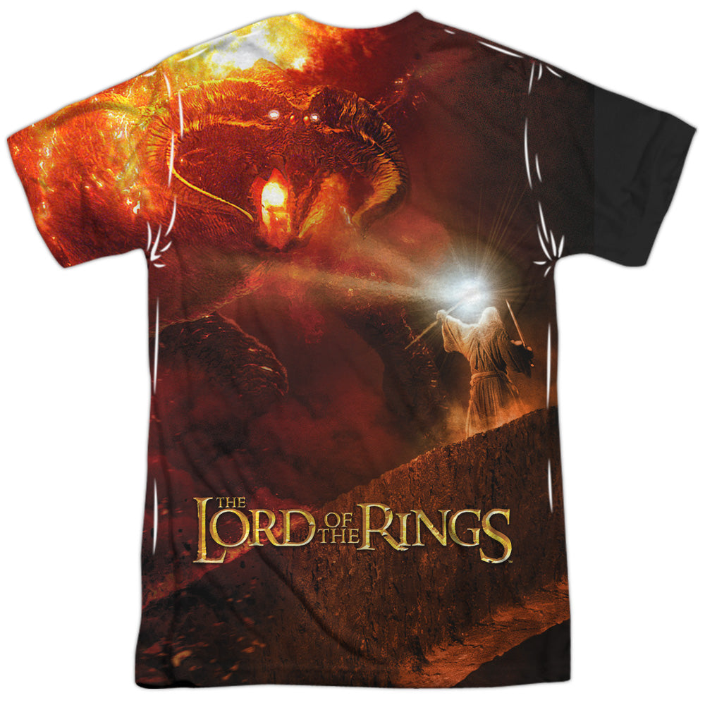 Lord of the Rings Shall Not Pass Sublimated T-Shirt | Blue Culture Tees