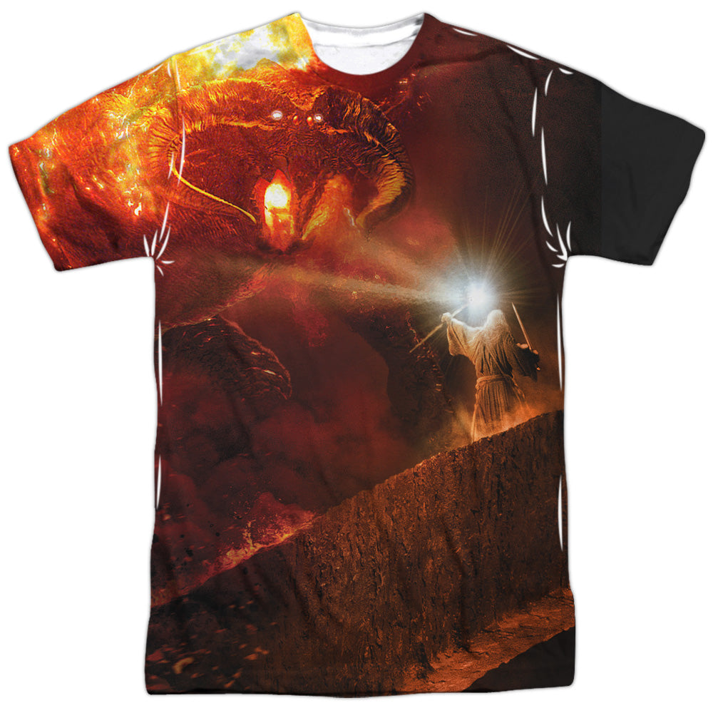 Lord of the Rings Shall Not Pass Sublimated T-Shirt | Blue Culture Tees