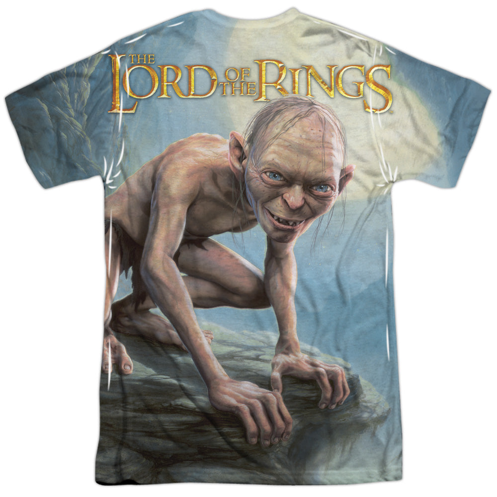 Lord of the Rings Gollum Moon Sublimated T-Shirt | Blue Culture Tees