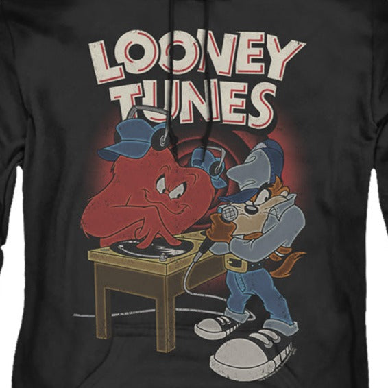 Looney Tunes Dj Looney Tunes Pullover Hoodie