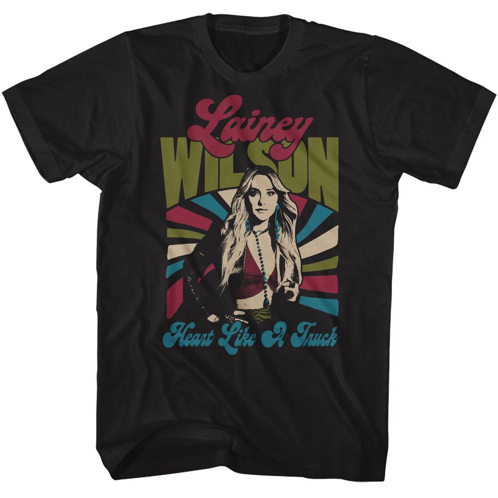 Lainey Wilson Retro Truck Heart T-Shirt | Blue Culture Tees