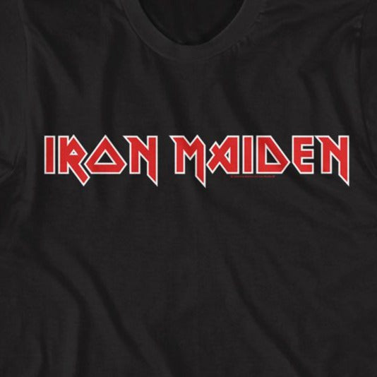 Iron Maiden 2 Color Logo T-Shirt