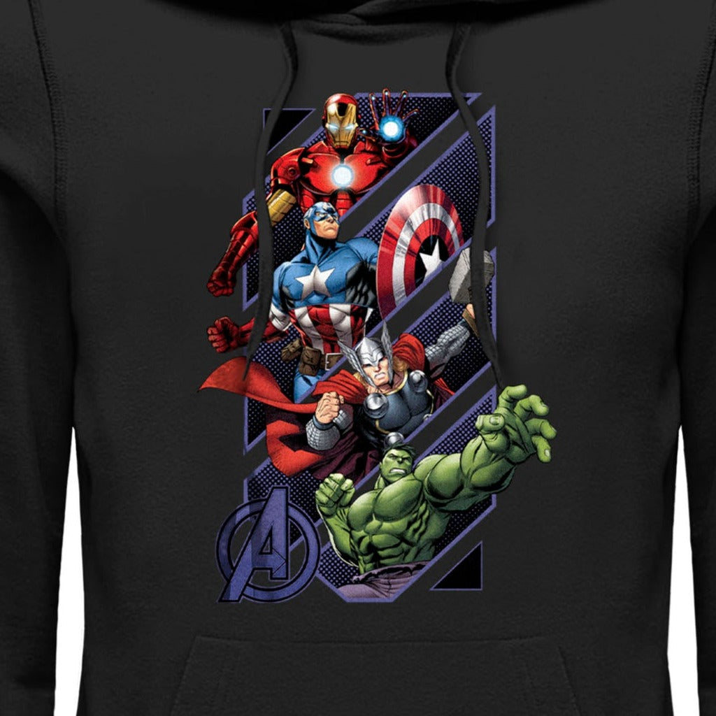 Marvel Assemble Geometrics Lightweight Hoodie