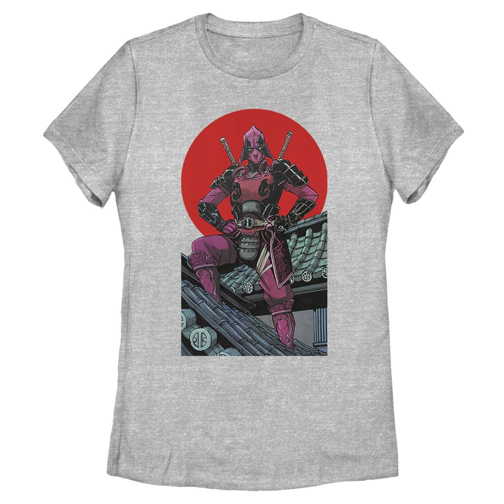 Women's Marvel Deadpool Sun T-Shirt | Blue Culture Tees