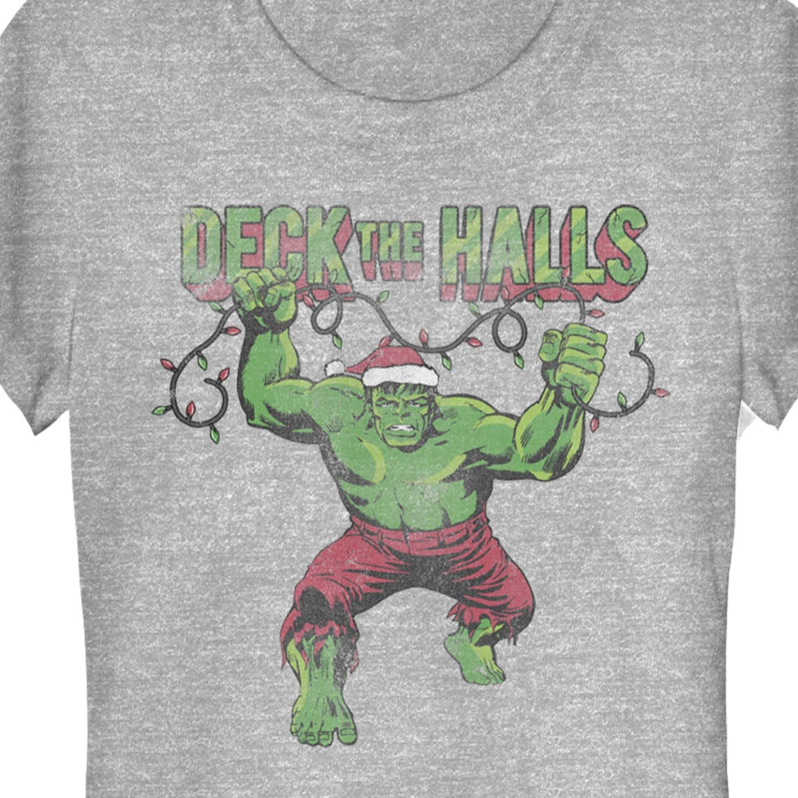 Junior's Marvel Deck Hulk T-Shirt