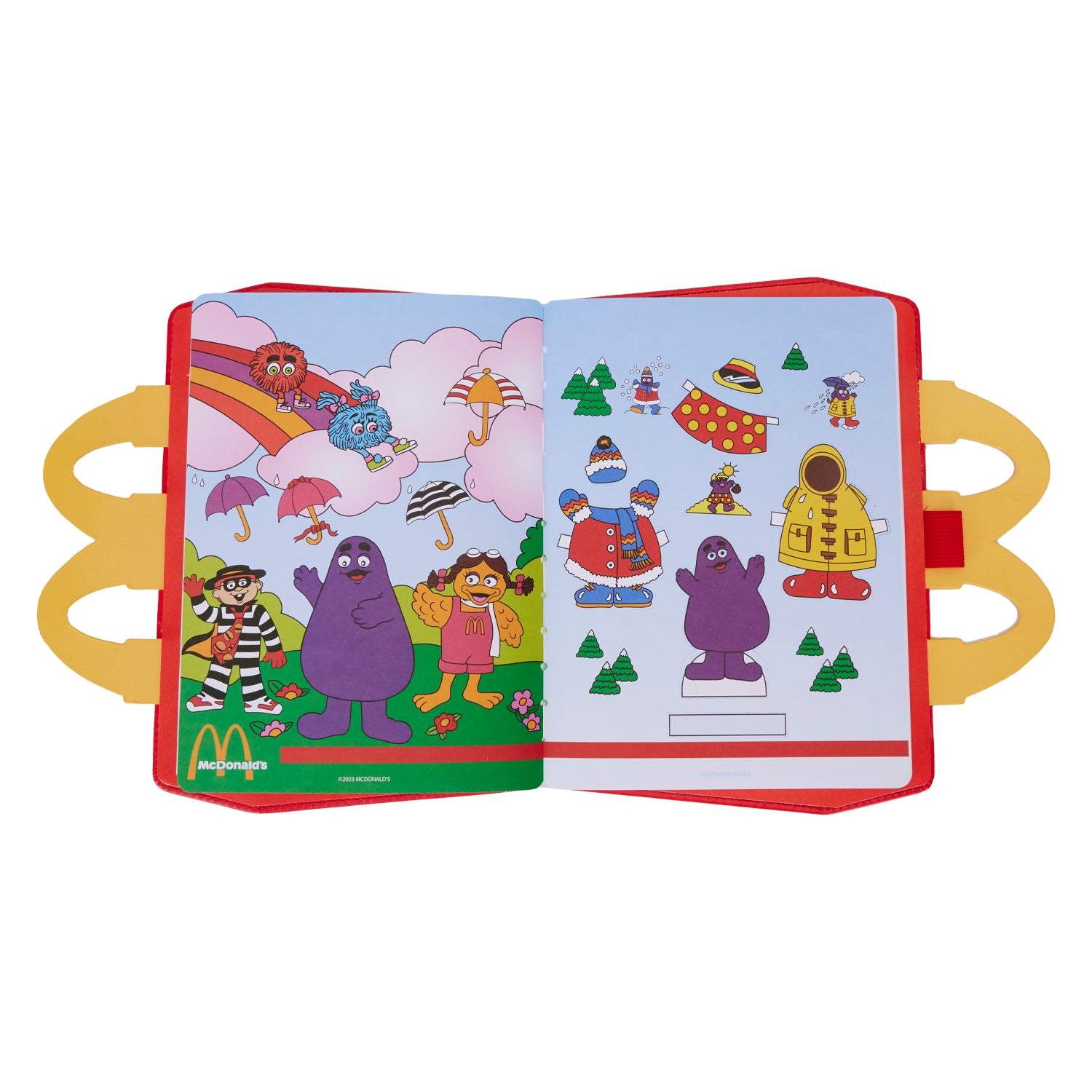 Loungefly McDonald's Happy Meal Lunchbox Notebook