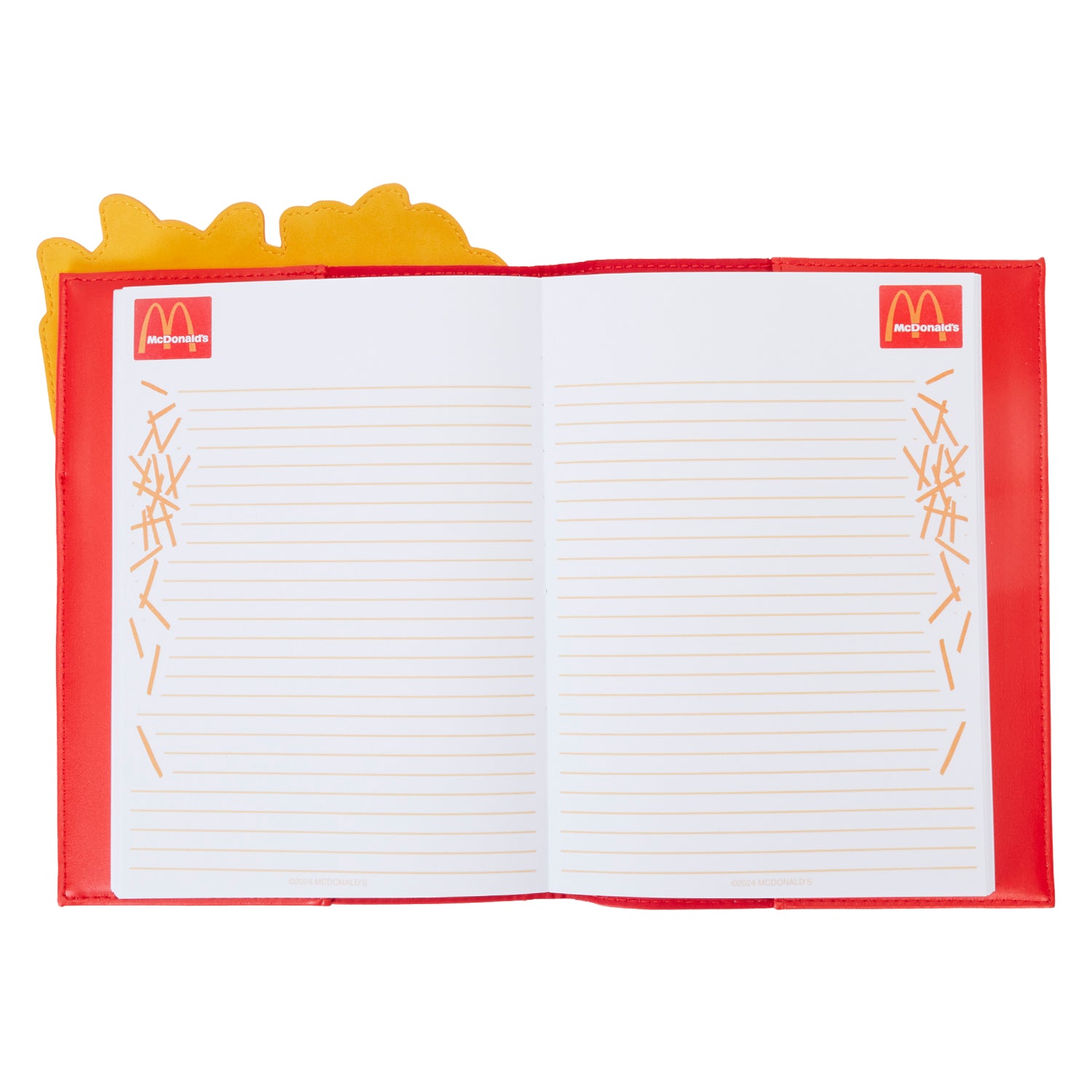 Loungefly McDonald's French Fries Notebook