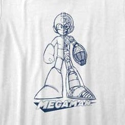 Junior's Mega Man Blueprint T-Shirt