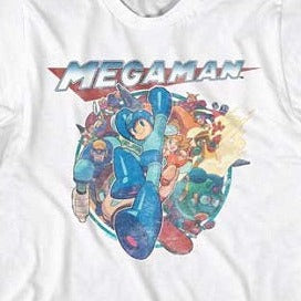 Mega Man Megafriends T-Shirt - Blue Culture Tees