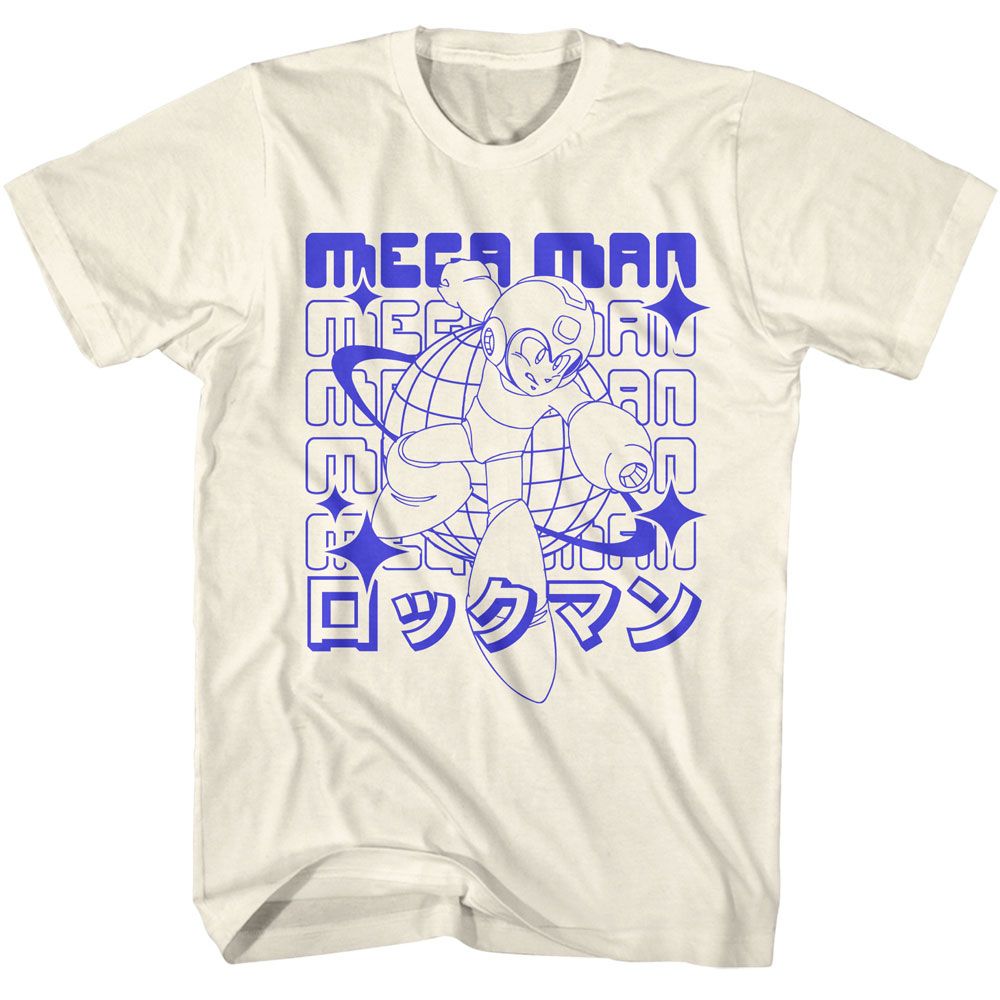 Mega Man 72K Planet T-Shirt