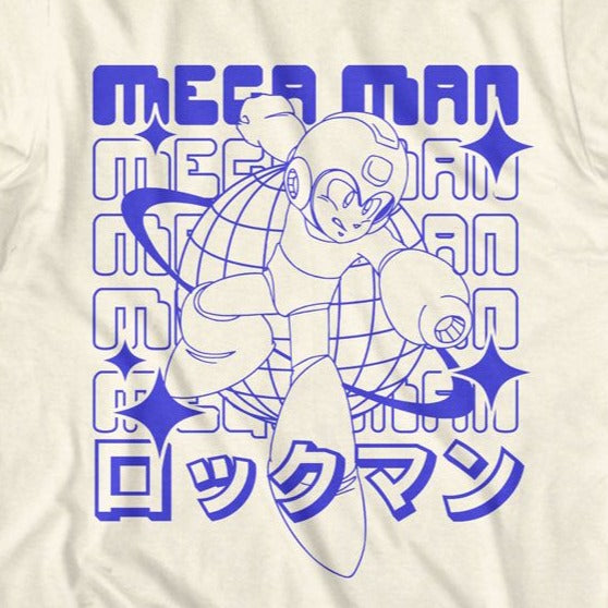 Mega Man 72K Planet T-Shirt