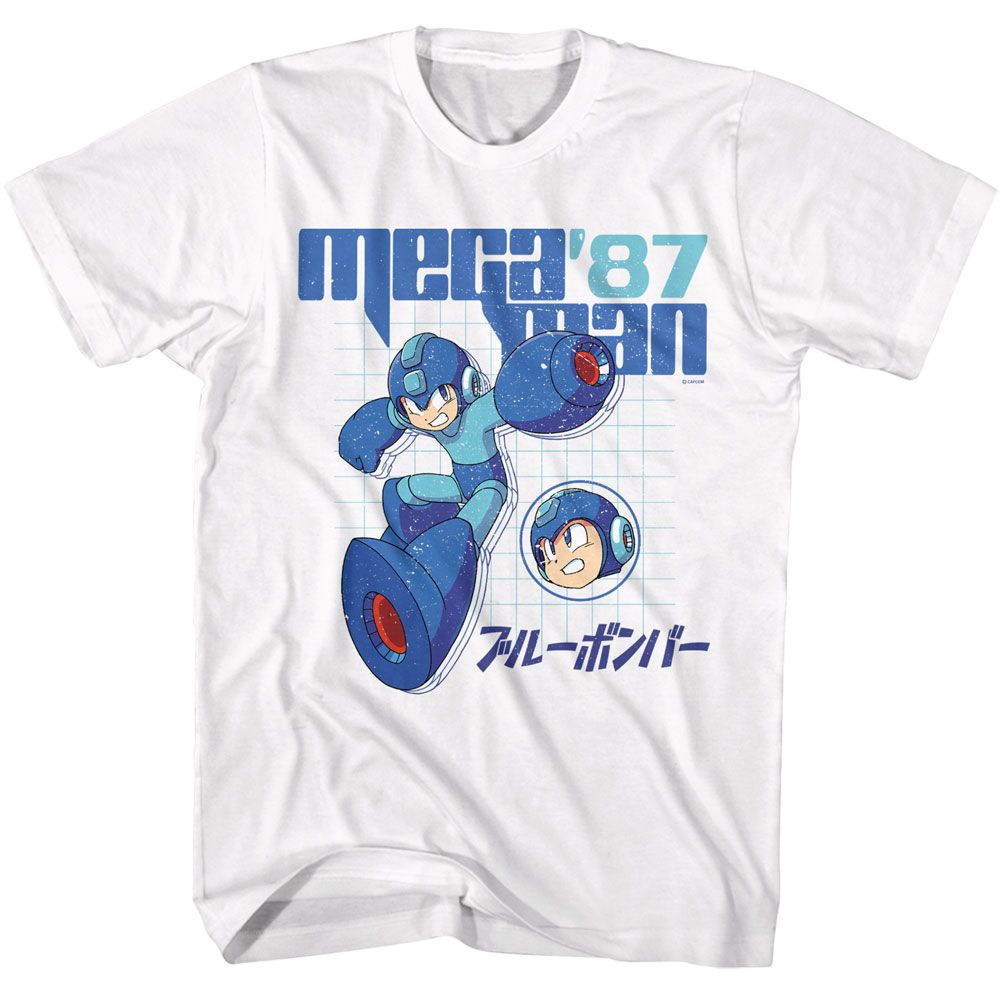 Mega Man 87 T-Shirt | Blue Culture Tees